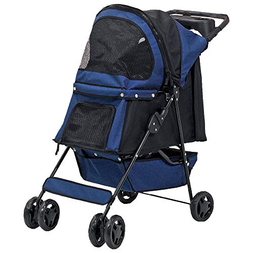 Pawise Dog Trolley Blue 68x46x100Cm