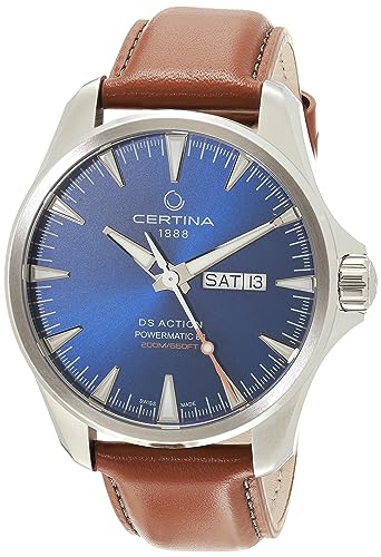 Certina, Mens, DS ACTION Day-Date, Stainless Steel, Swiss Automatic Watch, C0324301604100