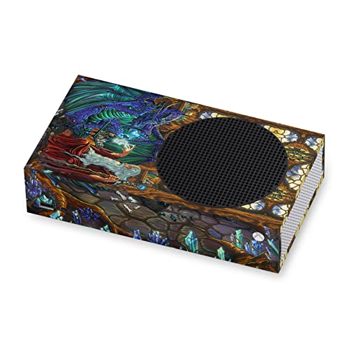 Head Case Designs Officially Licensed Ed Beard Jr Wizard Friendship Dragons Vinyl Sticker Gaming Skin Decal Cover Compatible with Xbox Series S Console