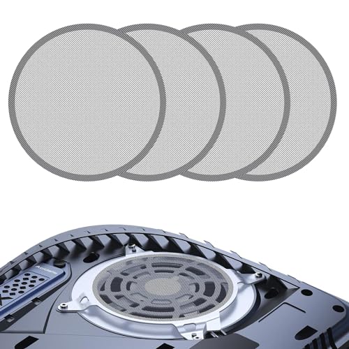 ACIDALIE PS5 Fan Dust Filter-with 4PCS Brand New Breathable Ventilation