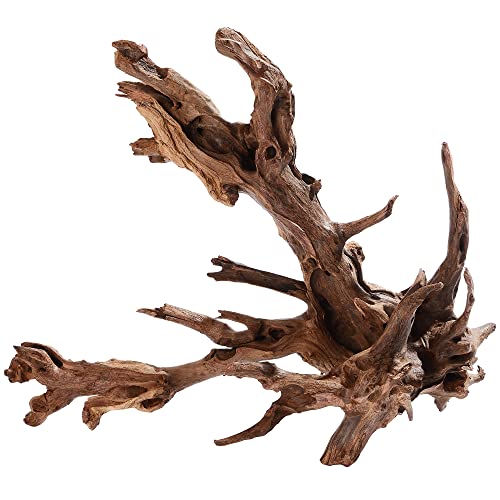 majoywoo Natural Large Driftwood for Aquarium Decor Reptile Decor 13-17' Long, Over 1.3 lbs