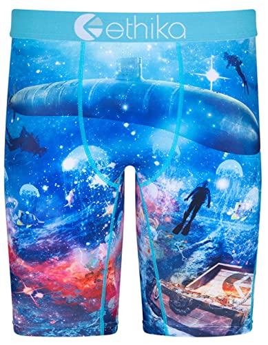 Ethika Mens Staple Boxer Brief | Submerg'd (BRB, Medium)