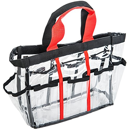 SHANY Clear Travel Makeup Bag - Cosmetics Organizer - Ready Set