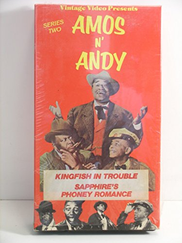 Amos n' Andy TV Show---'Kingfish In Trouble & Sapphire's Phoney Romance'----VHS Video