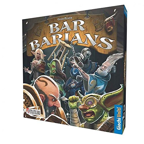 Bar Barians Board Game | Strategy Game | Fast Paced Board Game for Teens and Adults | Fun Game for Game Night | Ages 14 and up | 2 to 6 Players | Average Playtime 20 Minutes | Made by Giochi Uniti