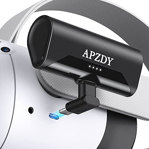 APZDY Battery Pack for Oculus Quest 2 4800mAh Rechargeable VR Battery Power Bank for Quest 2 Battery Accessories for Meta Quest 2 Extends 2+ Hours Playtime Compatible with Oculus/Meta Quest 2