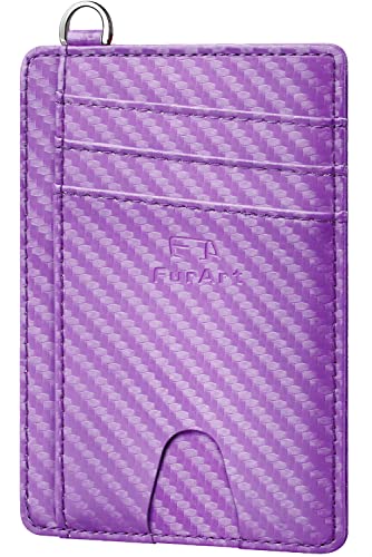 FurArt Slim Minimalist Wallet, Front Pocket Wallets, RFID Blocking, Credit Card Holder for Men & Women