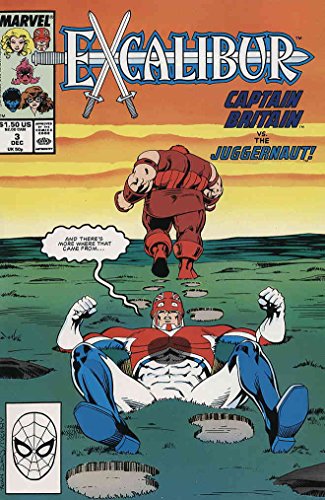 Excalibur #3 FN ; Marvel comic book | Chris Claremont Juggernaut