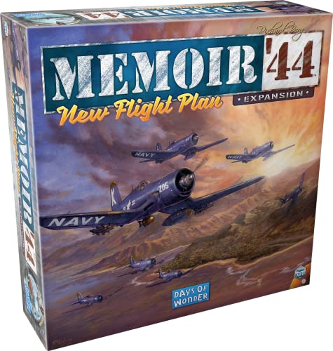 Memoir '44 New Flight Plan Board Game Expansion | Historical Miniatures Battle Game | Strategy Game for Adults & Kids | Ages 8+ | 2 Players | Avg. Playtime 30-60 Mins | Made by Days of Wonder