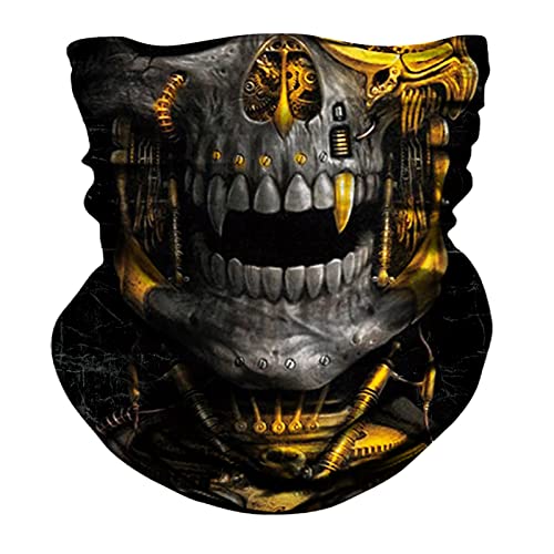 JOEYOUNG 3D Face Sun Mask, Neck Gaiter, Headwear, Magic Scarf, Balaclava, Bandana, Face Mask, Hunting, Running, Motorcycle