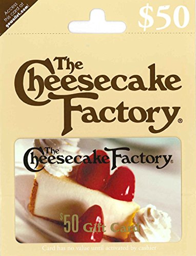 Cheesecake Factory The Gift Card $50