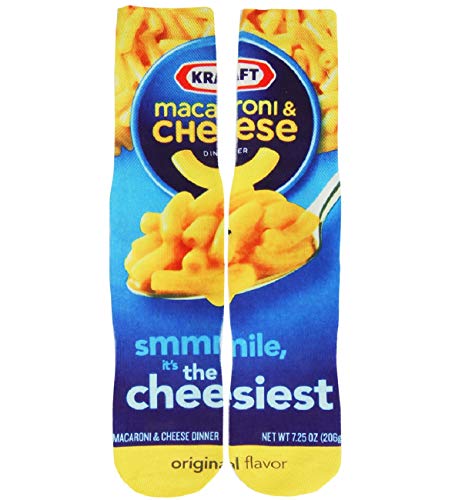 Benefeet Sox Mens Novetly Crazy Funny Socks for Teen Boys 3D Print Colorful Weird Socks Gift Yellow Cheese Funky Basketball Sports Athletic Tube Crew Socks,Yellow Cheese