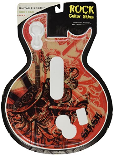 Guitar Hero 3 Controller Guitar Skin, Slash Red