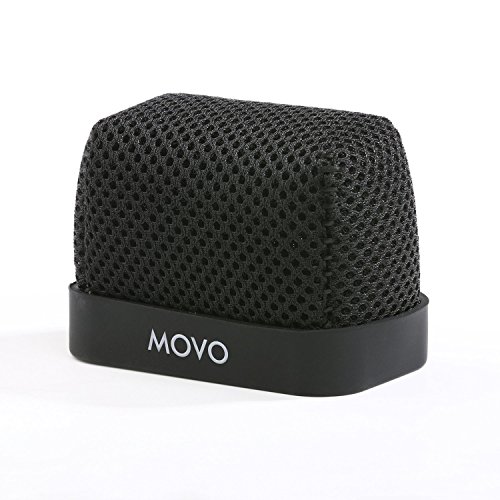 Movo WST-R10 Fitted Nylon Windscreen with Acoustic Foam Technology for Zoom iQ6, iQ7, Tascam DR-07 MKII, Sony PCM-M10 and Rode iXY Portable Digital Recorders
