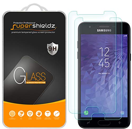 Supershieldz (2 Pack) Designed for Samsung Galaxy J3 V J3V (3rd Gen) and Galaxy J3 (3rd Generation) (Verizon) Tempered Glass Screen Protector Anti Scratch, Bubble Free