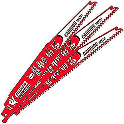 Freud DS0909CGP3 Diablo 9' Carbide General Purpose Reciprocating Blade (3 Pack)