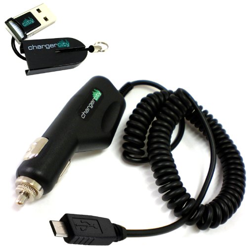 ChargerCity 12v Micro USB Car Charger Power Adapter Cable Cord for Tomtom VIA 14xx 15xx 16xx GO Start TM T M TM GPS