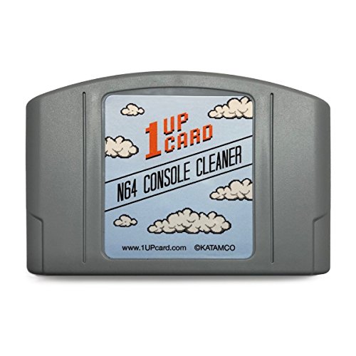 1UPcard Video Game Console Cleaner Compatible With Nintendo 64 (N64)