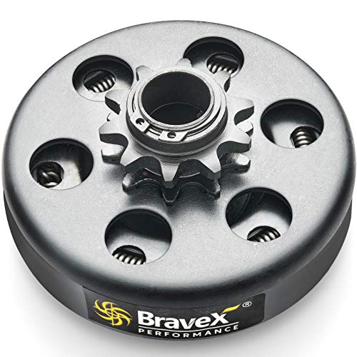 New Centrifugal Go Kart Clutch 3/4' Bore 10 Tooth 10T for #40/41/420 Chain 6.5HP - Upgrade