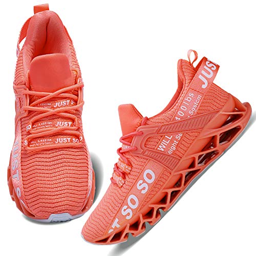 WONESION Womens Sport Fitness Workout Shoe Comfortable Slip on Casual Sneakers for Women Girl