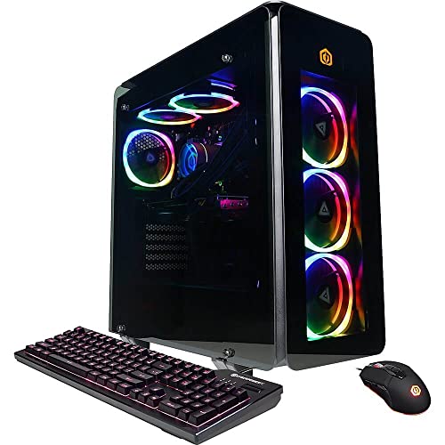CyberpowerPC Gamer Supreme Liquid Cooled Gaming Desktop Computer, Intel Core i9-13900KF 3.0GHz, 32GB RAM, 2TB SSD, NVIDIA GeForce RTX 4070 12GB, Windows 11 Home, Black
