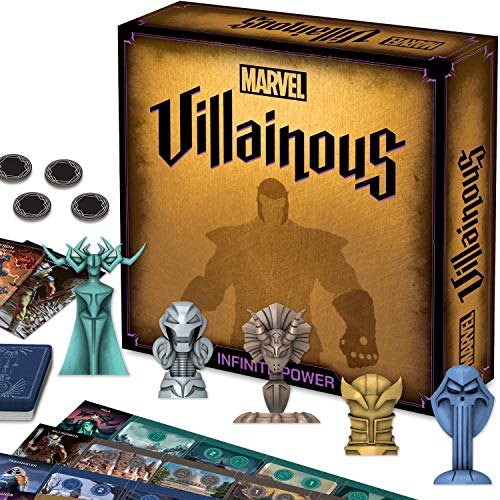 Ravensburger Marvel Villainous: Infinite Power Strategy Board Gamefor 2 players for Ages 12 & Up - The Next Chapter of Villainous