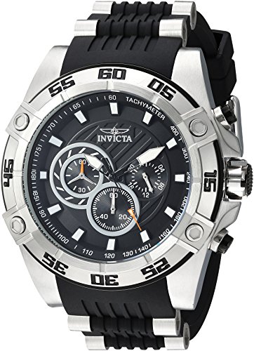 Invicta Men's 25505 Speedway Analog Display Quartz Black Watch