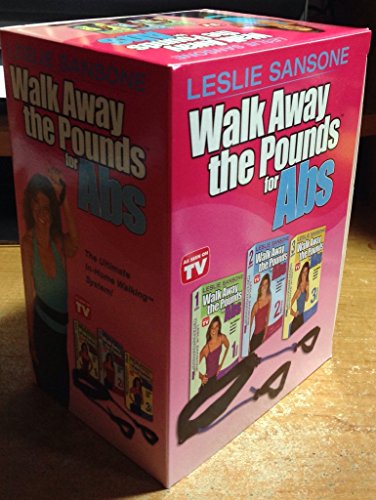 Leslie Sansone - Walk Away The Pounds For Abs w/belt (3 Pack) [VHS]