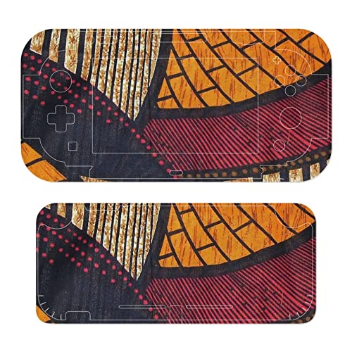 Hot and Warm African Wax Print Switch Sticker Pretty Pattern Full Wrap Skin Protection for Nintendo Switch for Switch lite