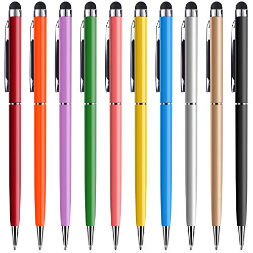 Stylus Pen anngrowy Stylus Pens Universal Ballpoint Pen 2 in 1 Stylists Pens for iPad iPhone Tablet Laptops Kindle Samsung Galaxy All Capacitive Touch Screens