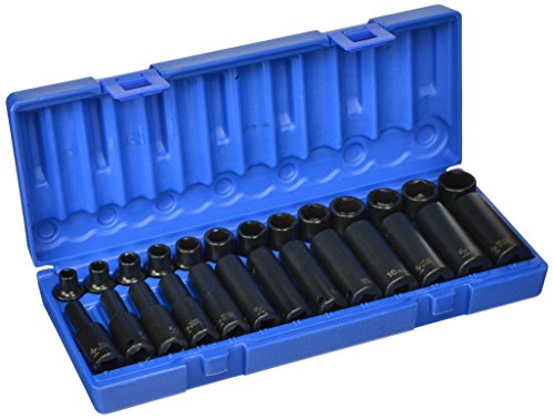 Grey Pneumatic (1226M 3/8' Drive 26-Piece Deep Length Metric Master Socket Set