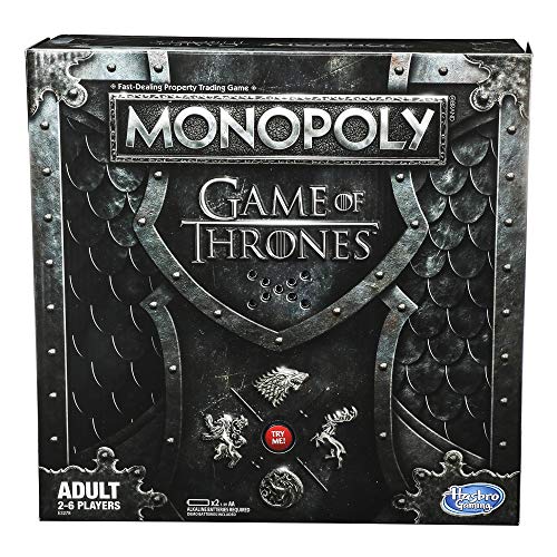 Hasbro Gaming Monopoly Game of Thrones Board Game for Adults, for 2 to 6 Players, Board Games for Adults (Amazon Exclusive)