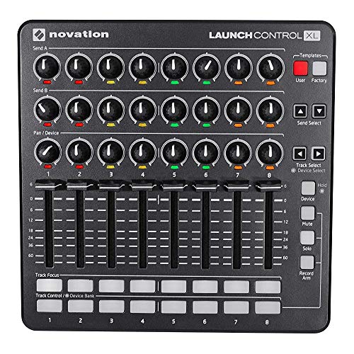 Novation Launch Control XL MKII USB MIDI controller for Ableton Live with assignable controls