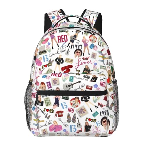 C XIA 3d Printed backpack School Backpack Music Album Casual Backpack Poster Backpack Lightweight Large Capacity Travel Laptop Backpack Fan Gift