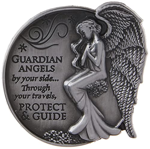 Angelstar 15690 Stars Guardian Angel Visor Clip Accent, 2-1/2-Inch,Grey