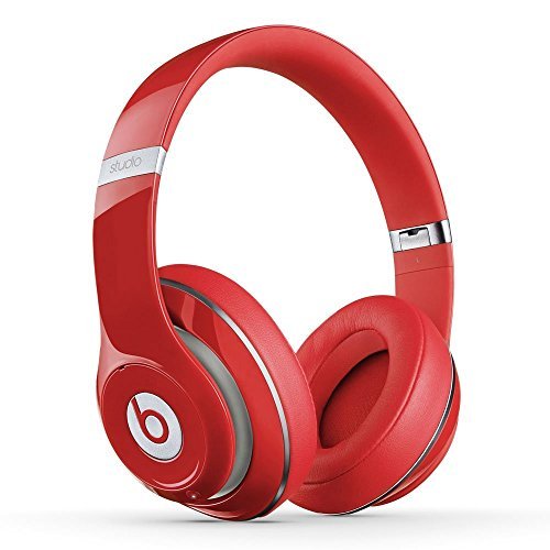 Beats Studio Wireless Over-Ear Headphone (Red)(Renewed)