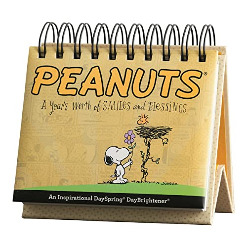 Peanuts: A Year's Worth of Smiles and Blessings - An Inspirational DaySpring DayBrightener - Perpetual Calendar (75621)