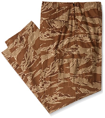 TRU-SPEC Men's Rip Stop BDU Pant - 3X-Large - Desert Tiger Stripe