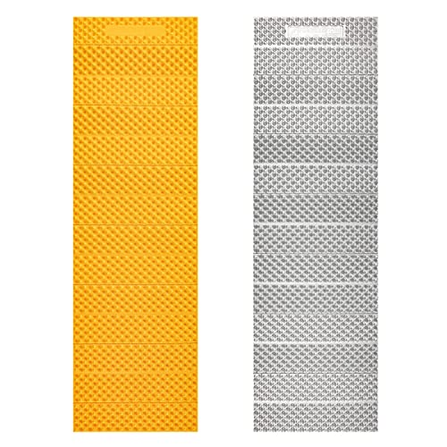 Featherstone Outdoor El Cordion Insulated R-Value 2.1 Sleeping Pad Closed Cell Foam Mat for Ultralight Backpacking Thru-Hiking and Camping