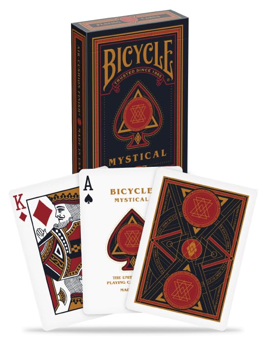 Bicycle Mystical Magical Playing Cards - Premium Deck for Magic and Card Games - Poker Size