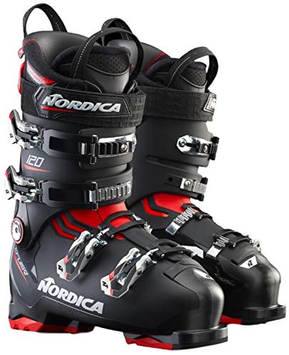 Nordica Men Cruise 120 Boots, Color: Black/Red/White, (05064000N44-28.5), 29.5