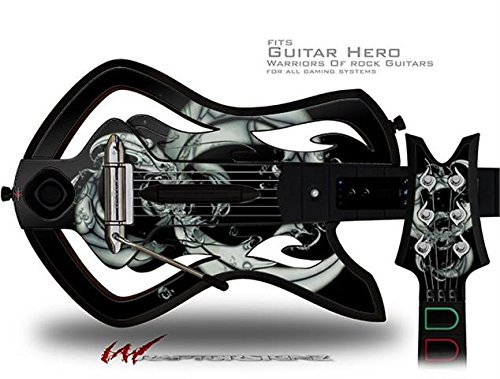 Dragon5 Decal Style Skin - fits Warriors Of Rock Guitar Hero Guitar (GUITAR NOT INCLUDED)