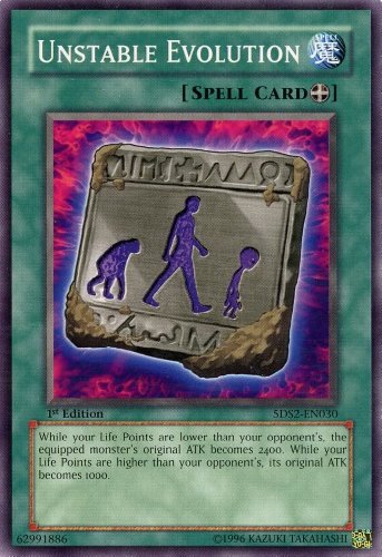 Yu-Gi-Oh! - Unstable Evolution (5DS2-EN030) - 5Ds Starter Deck 2009-1st Edition - Common