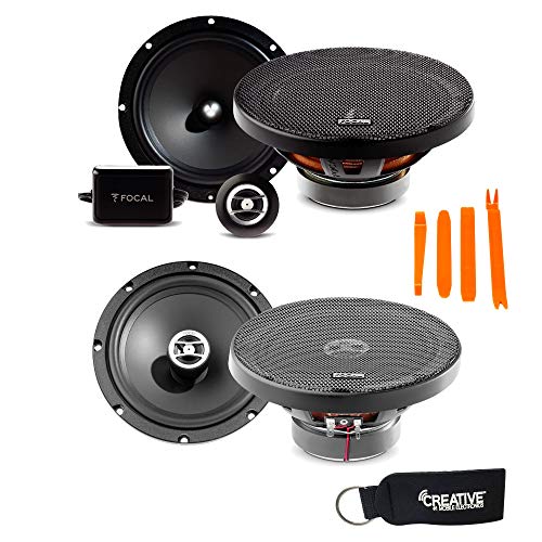 Focal Auditor Bundle - RSE-165 6.5' 2-Way Component Speakers (Pair) and RCX-165 6.5' 2-Way Coaxial Speakers (Pair)