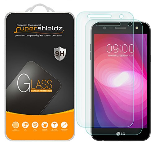 Supershieldz (2 Pack) Designed for LG Fiesta LTE and LG Fiesta 2 Tempered Glass Screen Protector, 0.33mm, Anti Scratch, Bubble Free