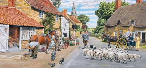 Gibsons Puzzle - The Village Farrier (636 Pieces)