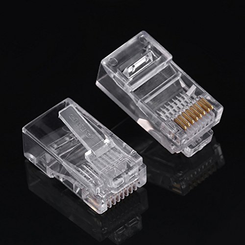 BROLEO Cable Head, Network Cable Plug Resistance for Network Cable Heads