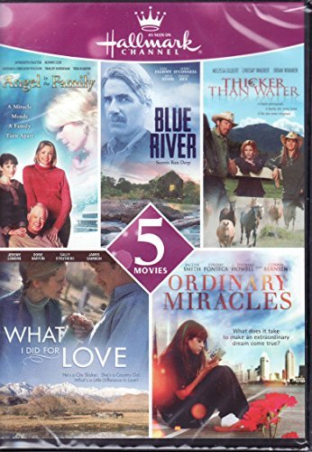 Hallmark Collection 5 Movies Blue River / Thicker Than Water / Ordinary Miracles / What I Did For Love / Angel of the Family DVD