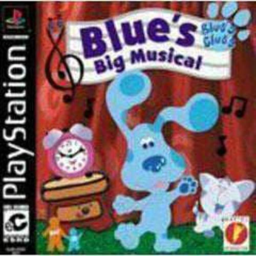 Playstation Blue's Clues Blues Big Musical