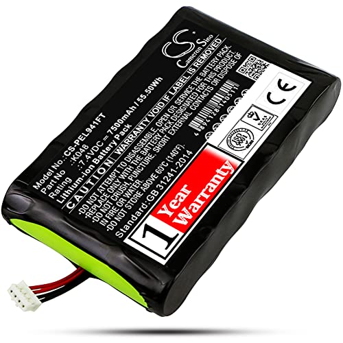 Estry 7.4V Battery Replacement for Pelican 9410 9410L Pelican 9413-301-001 K048 Battery